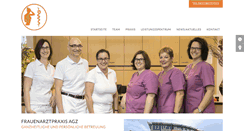 Desktop Screenshot of frauenarztpraxis-agz.de